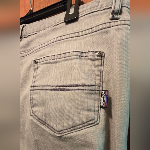 Patagonia Women's Straight Leg Jeans Light Blue/Gray Sz31 - Picture 8 of 10